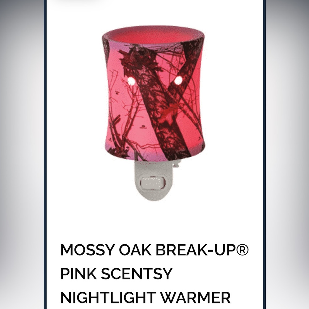 Mossy Oak Break-Up Pink Authentic Scentsy Wax Warmer